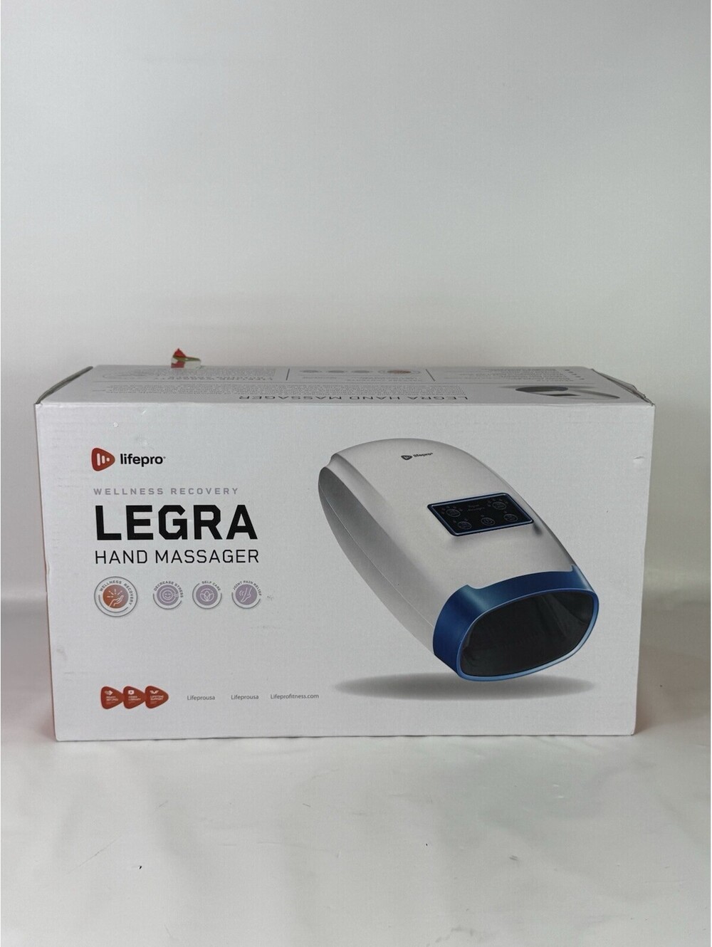 LIFEPRO LEGRA HAND MASSAGER FOR ARTHRITIS LP-LGR - WHITE